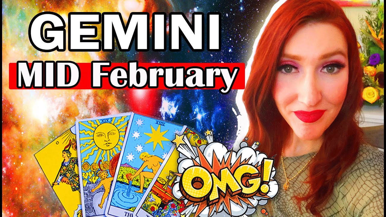 GEMINI ALMOST FELL OFF MY CHAIR! I CAN'T WAIT FOR YOU TO SEE THIS! MID february