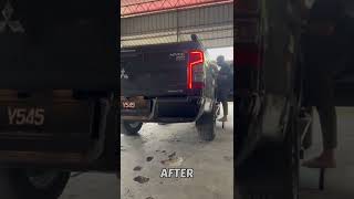 Mitsubishi Triton Mivec Remmapped & Before After Did Custom Exhaust System by Infinite Ecu Remap