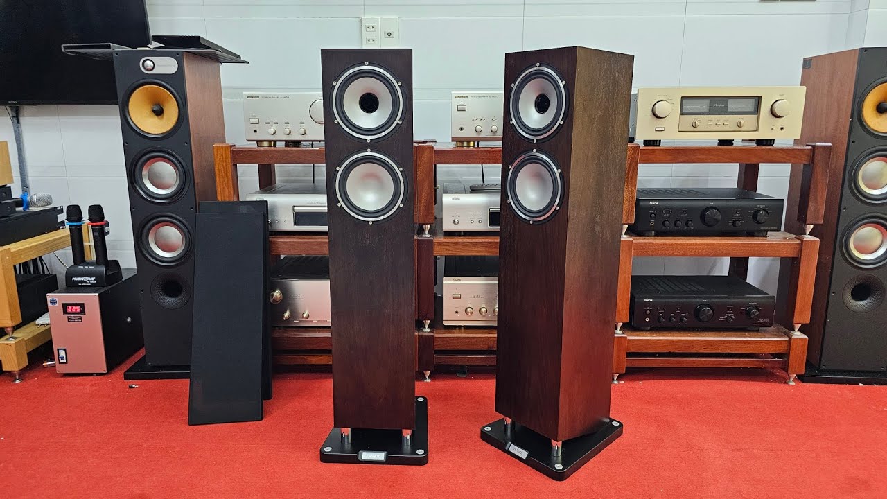 Tannoy Revolution XT-6F - Đáp ứng được tần số rất thấp cho âm trầm