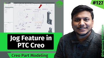How to Use the JOG Feature for Cleaner Dimension Lines in PTC Creo | #127