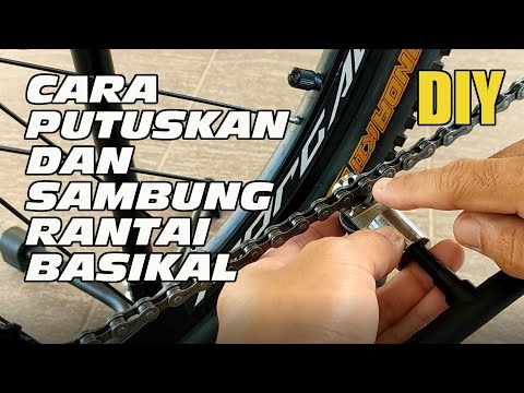 Video: Cara menggantikan rantai basikal