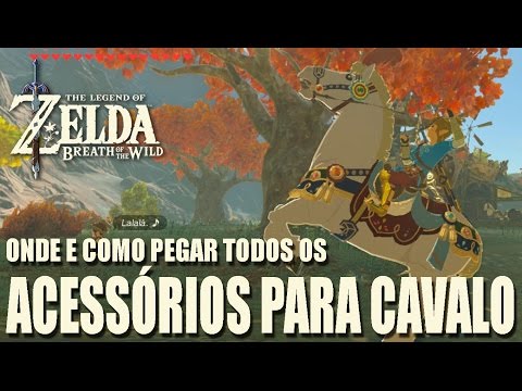 Vídeo: Zelda: Breath Of The Wild Horses - Como Domar Um Cavalo, Usar Estábulos E Obter Epona