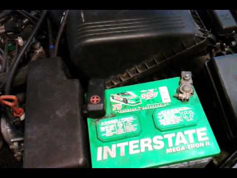 Remove the battery. 91-96 Toyota Camry XV10 2.2 Liter - YouTube
