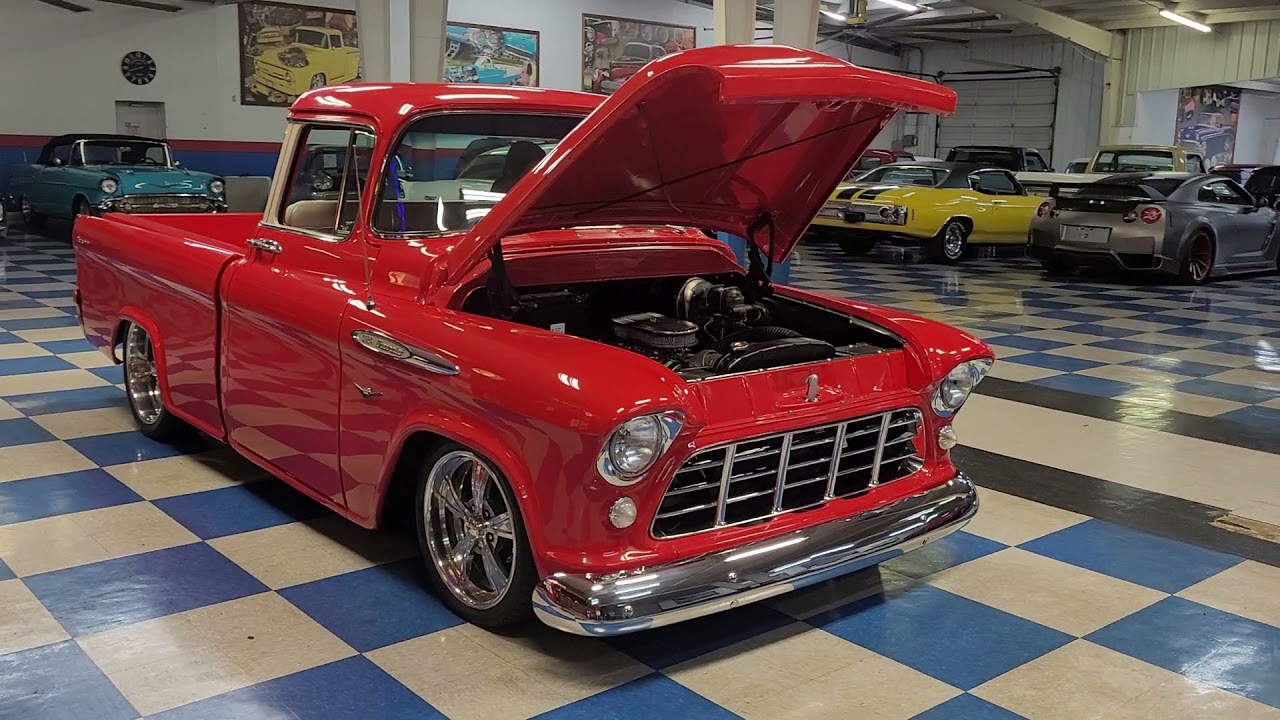1955 Chevrolet Cameo Pickup Stk