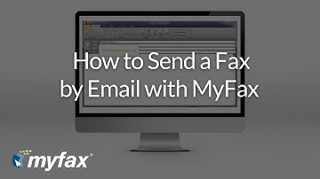 How To Send Fax by Email with MyFax