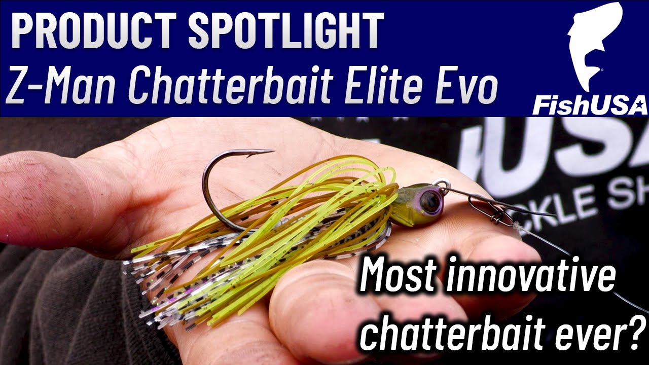 ZMan's NEWEST Chatterbait! The Chatterbait Elite Evo YouTube