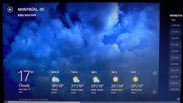 Windows 8  Add remove cities in the bing weather app