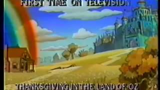 Cbs Thanksgiving 1980 Charlie Brown & Land Of Oz