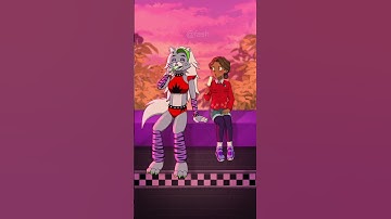 Roxy and Cassie Mood (FNAF Security Breach RUIN Animation)