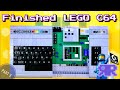 3/3: #LEGO C64 With Sprung LEGO Keyboard & PCB – #TheBrixtyFour Grand Finale