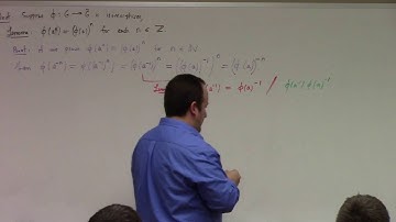 Abstract Algebra: L11, properties of isomorphisms, 9-26-16