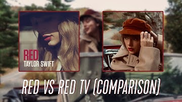 Taylor Swift - "Red" Album Comparison (2012 vs Taylor
