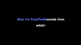 Rihanna - Four Five Seconds feat. Kanye West and Paul McCartney Karaoke chords