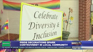 Pride decorations spark outrage in Loogootee