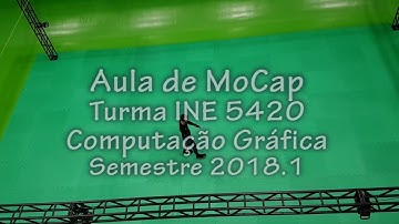 Aula de MoCap - INE 5420 Computação Gráfica - Turma 2018.1