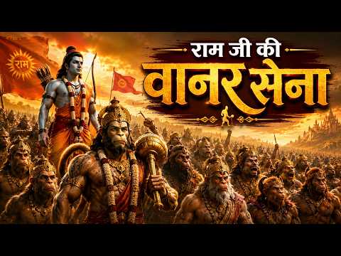 ⁣वानर सेना 🔥 |Ram Ji Ki Vanar Sena Rap Song | जय श्रीराम 🚩