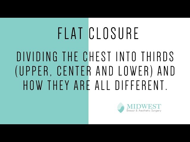 Flat Closure: Dividing The Chest Into Thirds And How They Are All Different  