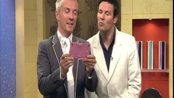 Tasting rose wine with Colin and Justin