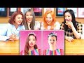 K-POP IDOLS DREAMCATCHER REACT TO LANKYBOX! (BLACKPINK, BTS, EXO and more!) | K-POP WITH ZERO BUDGET