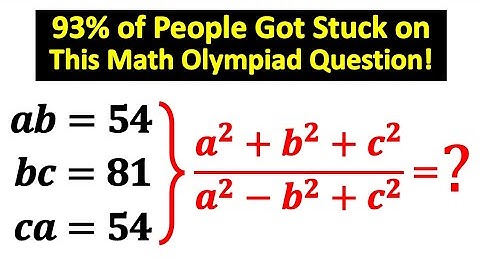 USA Math Olympiad Question 🇺🇲 Can YOU Solve It in Under 3 Minutes?🤔🧠
