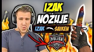 IZAK NOŻUJE W PPL u TAZ VAC SHOT POLISH PRO LEAGUE CSGO BEST MOMENTS