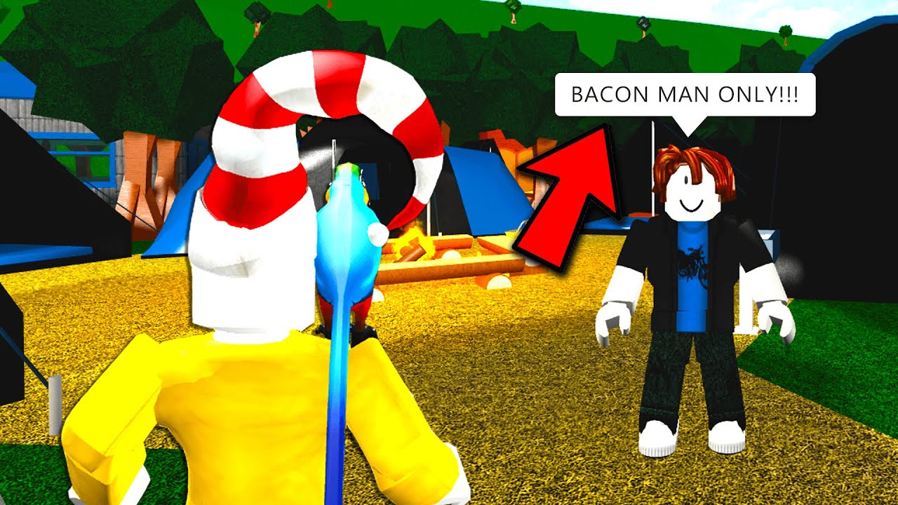This Bacon Man Only Camp Had A Dark Secret Roblox Youtube