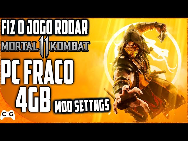 Melhor notebook para jogar Mortal Combat 11 -i5-750-video 2G