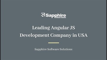 Unleash Innovation with Sapphire: Your Premier Angular JS Development Company in the USA! 🚀