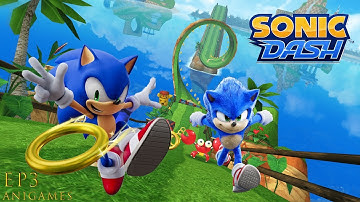 Sonic Dash - Endless Running Gameplay Android,ios | Sonnic Characters Unlocked Ep3 | ANIGAMES
