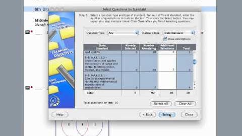 ExamView Select by Standards for Mac.mp4