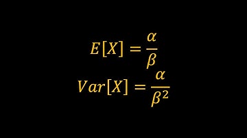 Mean and Variance of the Gamma Distribution