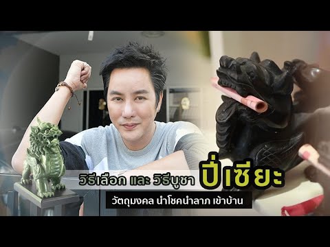 วิธีเลือก และ วิธีบูชา ปี่เซียะ วัตถุมงคล นำโชคนำลาภ l ริว จิตสัมผัส