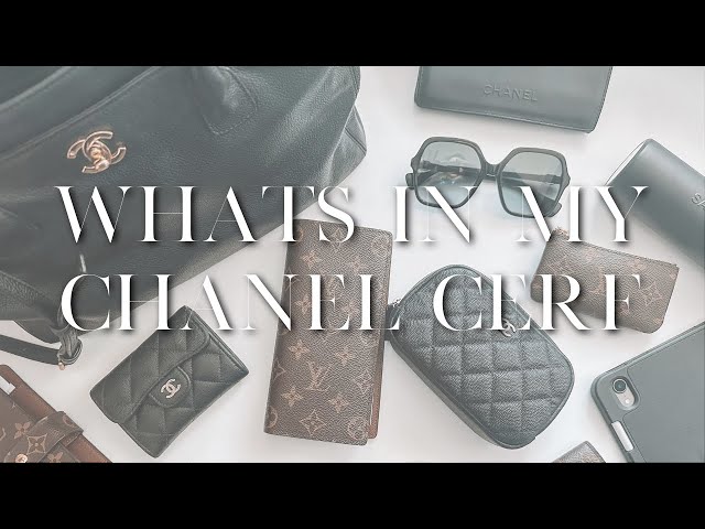What's In My Bag: Chanel Cerf Tote 