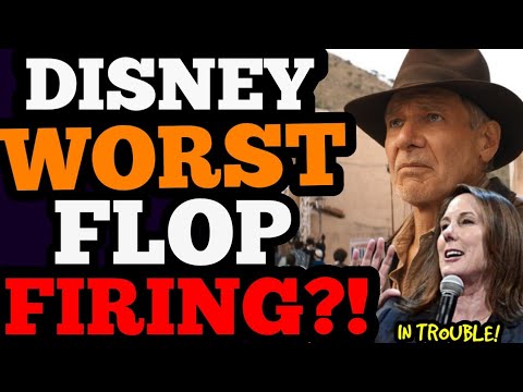 Kathleen Kennedy GETTING FIRED after WORST FLOP EVER?! Indiana Jones Dial of Destiny FAIL!