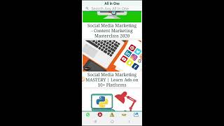 Courses Source Android App|How To Download/Enroll  To Udemy Courses For Free.