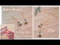 🐝 " ARI " KOLYE UCU ve KÜPE YAPIMI + Takı Tasarım / BEE NECKLACE AND EARRING MAKING + Jewelry Design