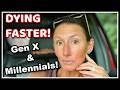 ⚠️ Gen X & Millennials Dying Faster than Parents!