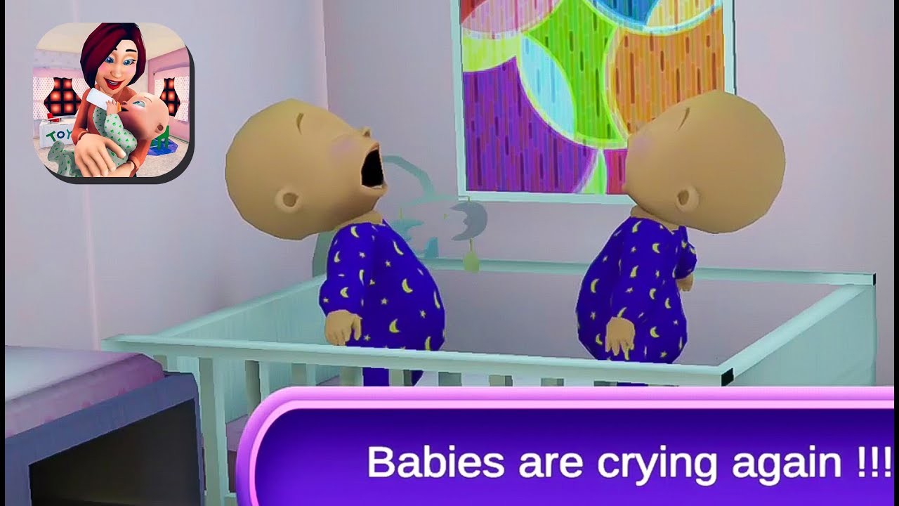 Real Mother Simulator - Virtual Happy Family Games #7 | Babies Are Crying Again
