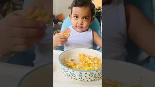 Sweet potato Pizza 🍕 Mommy Must try for ur toddler #shortsfeed #cutebaby #shorts #babyboy