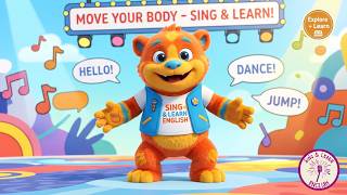 Move Your Body Song | Learn Action Verbs and Body Parts for Kids #learnenglish #kidssongs