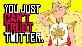 She-Ra CONSTANTLY Trending Shows Why Companies CAN'T Trust Twitter.