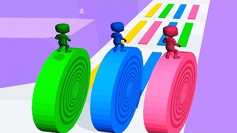 LAYERS ROLL game MAX COLOR GAME 🌈👮‍♂️💕 Gameplay All Levels Walkthrough iOS, Android New Game Mobile