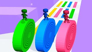 LAYERS ROLL game MAX COLOR GAME 🌈👮‍♂️💕 Gameplay All Levels Walkthrough iOS, Android New Game Mobile screenshot 5