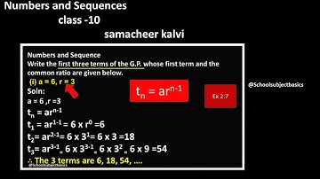 Write the first three terms of the G.P. whose first term and the common ratio are given below.