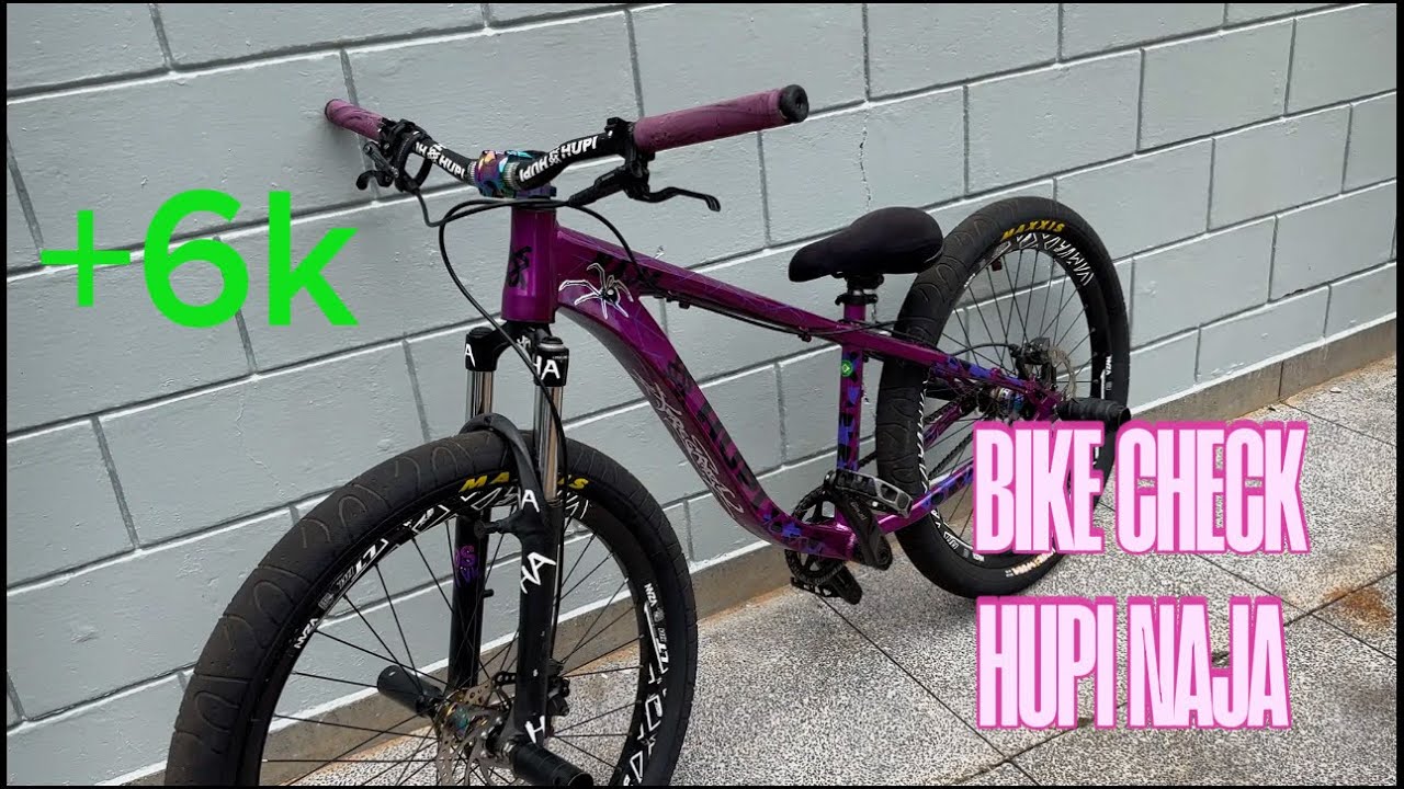 BIKE CHECK da MINHA HUPI NAJA ( Mais de 6k)