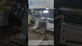 Efficiency King! Batch Processing S136HMold Steel with GooDa 430 Duplex Milling Machine #processline