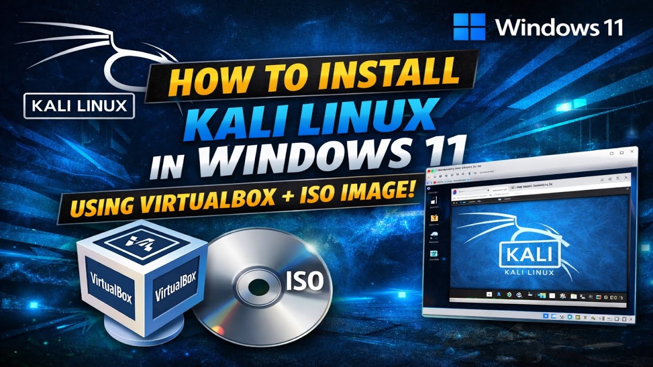 How to Install Kali Linux on Windows 11 Using VirtualBox | Step-by-Step Tutorial in Hindi