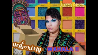 unboxing juvia&#39;s place wahala ll eyeshadows palette