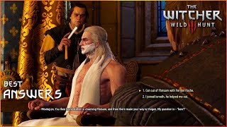 Witcher 3: Best Answers to Interrogation Questions About Witcher 2 Decisions