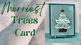 MAGICAL MERRIEST TREES CHRISTMAS CARD